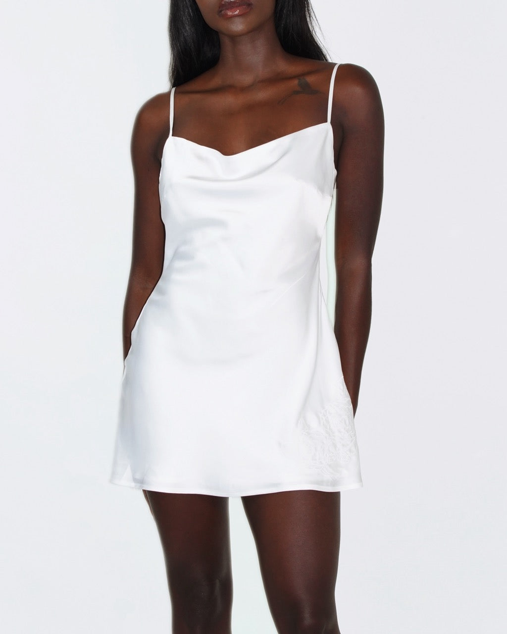 GIGI MINI SLIP DRESS