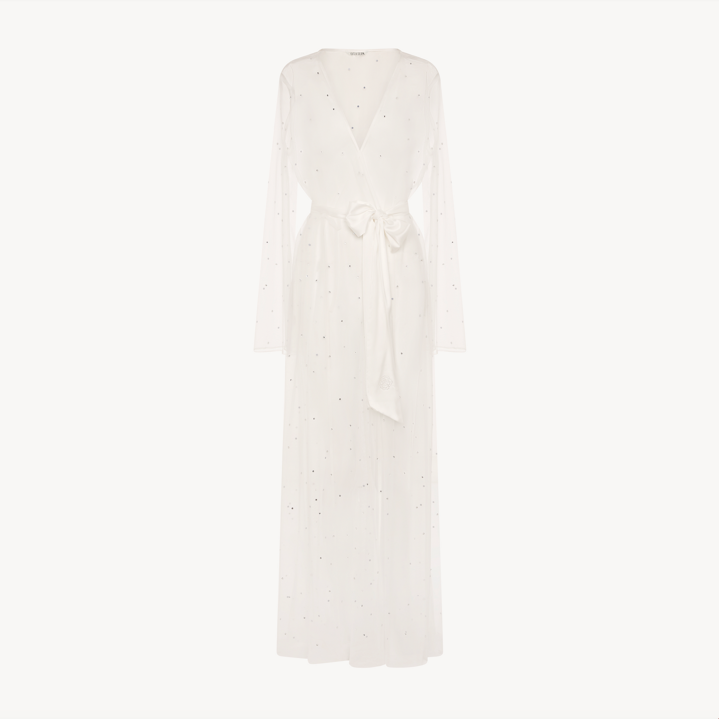 CRYSTAL MAXI BRIDAL ROBE